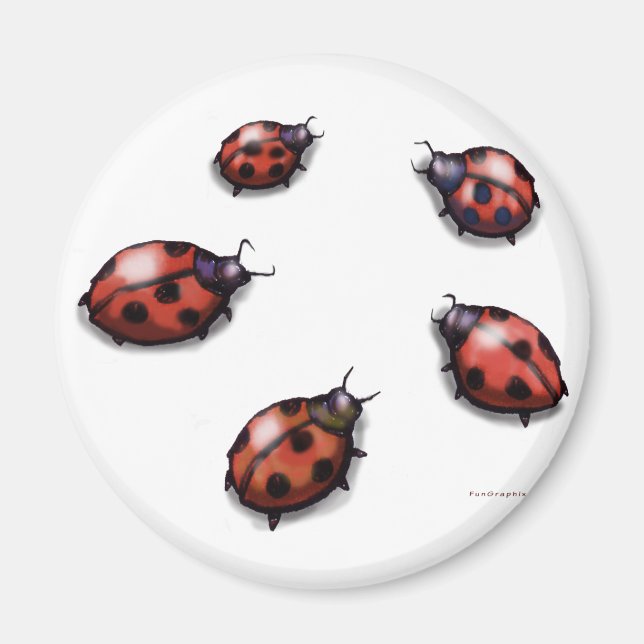 Imán Ladybugs (Frente)