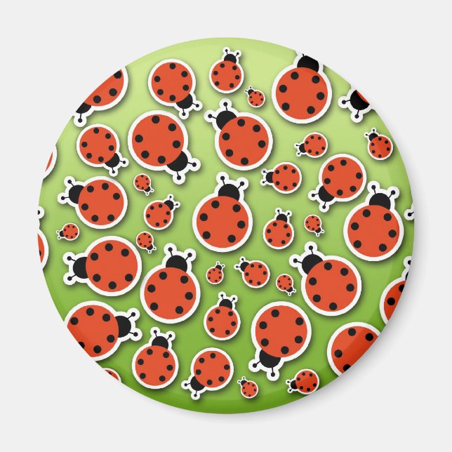 Imán Ladybugs Galore (Frente)