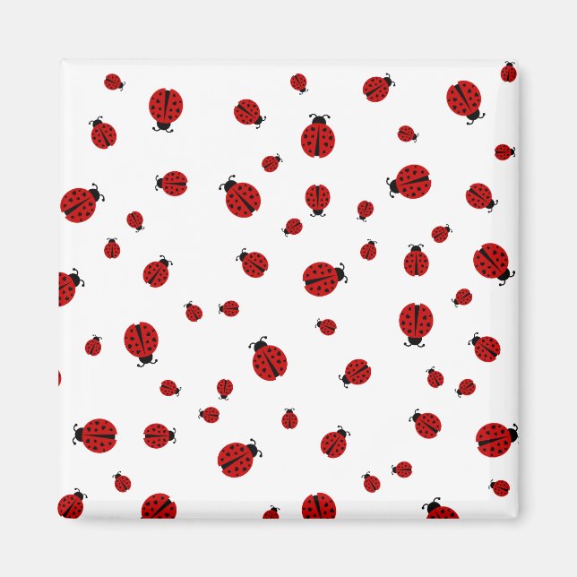 Imán ladybugz. (Frente)