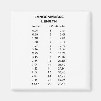 Imán Laengenmasse Length