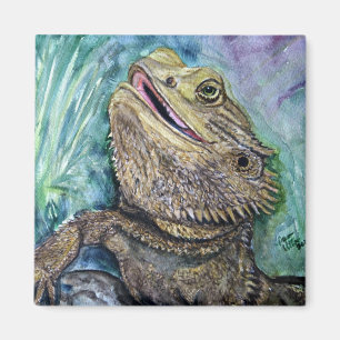 Imán Lagarto barbudo