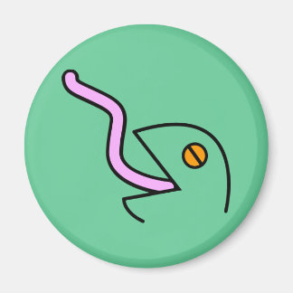 Imán lagarto lascivo.