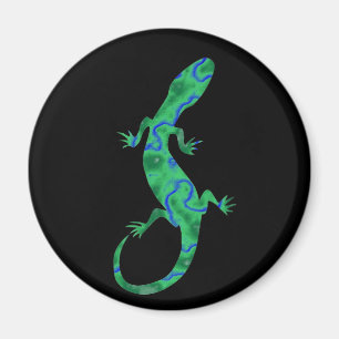 Imán Lagarto Verde