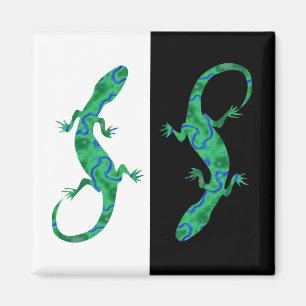 Imán Lagarto Verde