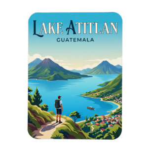 Imán Lago Atitlan Guatemala