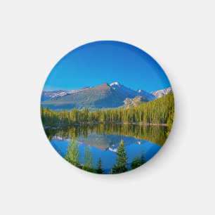 Imán Lago Bear en el Parque Nacional de las Montañas Ro