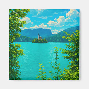 Imán Lago Bled