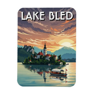 Imán Lago Bled Eslovenia