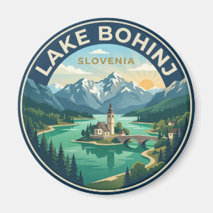 Imán Lago Bohinj Eslovenia