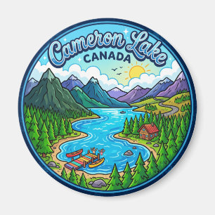 Imán Lago Cameron, Columbia Británica, Canadá Canadá