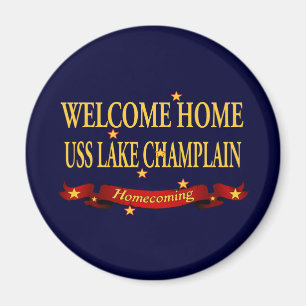 Imán Lago casero agradable Champlain