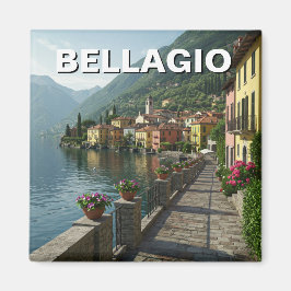Imán Lago Como Bellagio Italia Viaje