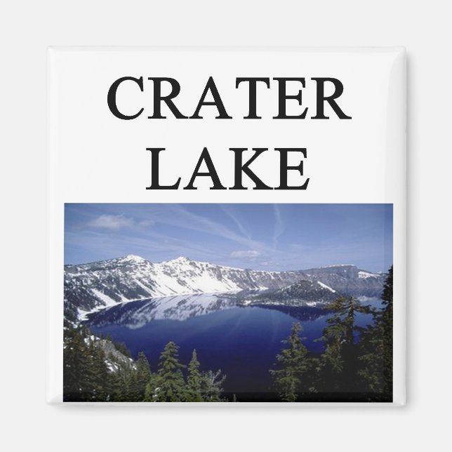 Imán lago cráter (Frente)