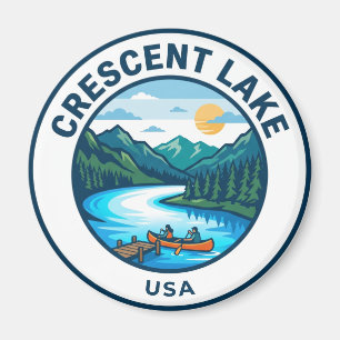 Imán Lago Crescent EE. UU.