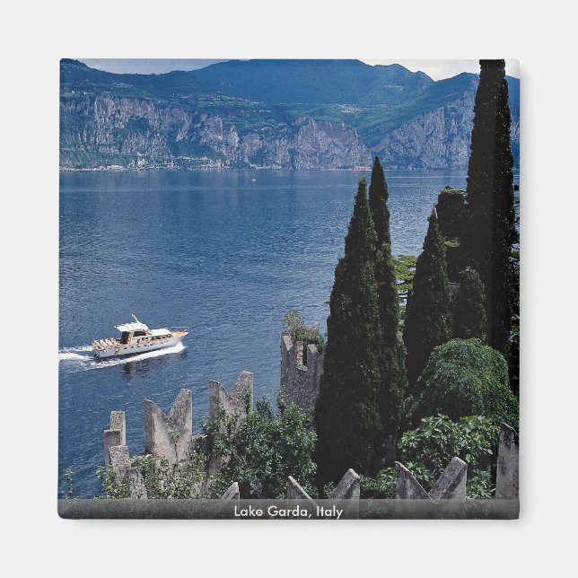 Imán Lago de Garda, Italia (Frente)