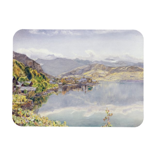 Imán Lago de Lucerna, Monte Pilatus a lo lejos (Horizontal)