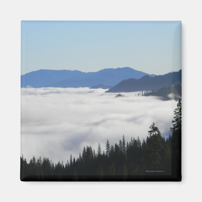 Imán Lago de niebla...... (Frente)