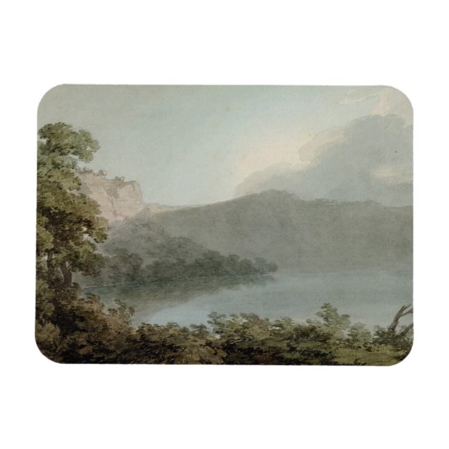 Imán Lago de Vico entre Roma y Florencia, 1783 (grap (Horizontal)