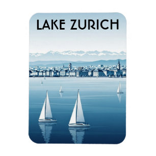 Imán Lago de Zurich Viajes Suiza