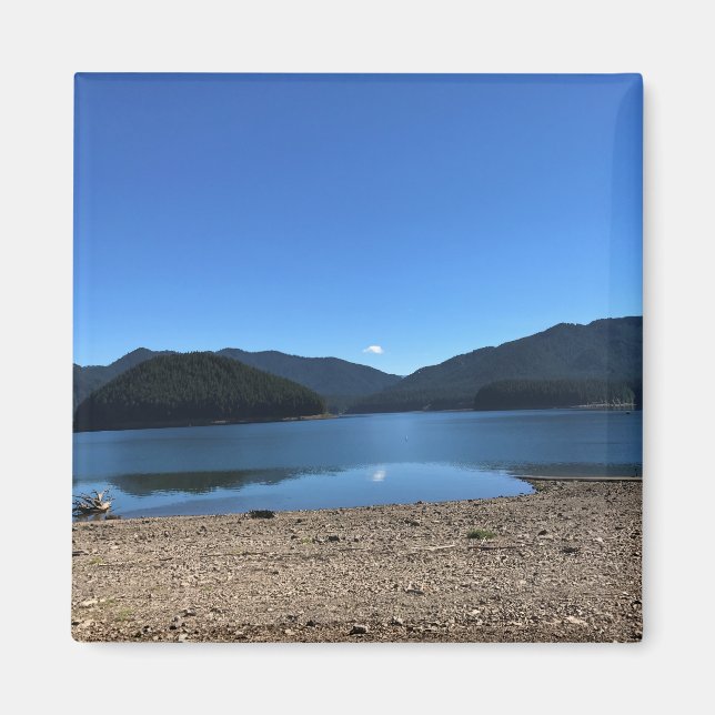 Imán Lago Detroit, Oregón (Frente)