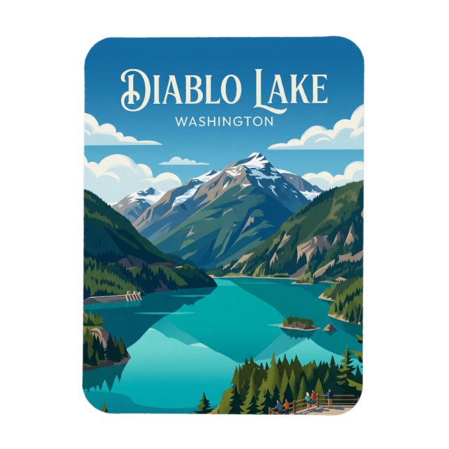 Imán Lago Diablo EE. UU. (Vertical)