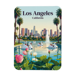 Imán Lago Echo Park California