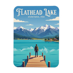 Imán Lago Flathead EE. UU.