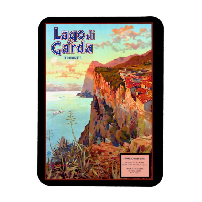 Imán Lago Garda Magnet (Vertical)