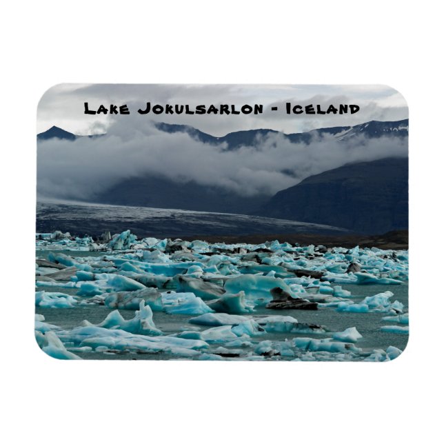 Imán Lago glacial Jokulsarlon - Islandia (Horizontal)