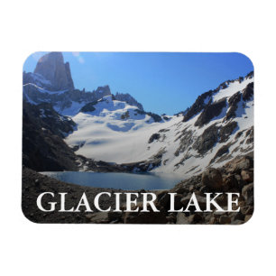 Imán Lago Glaciar Cerca Del Monte Fitz Roy