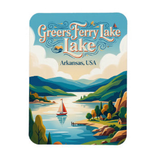 Imán Lago Greers Ferry Arkansas