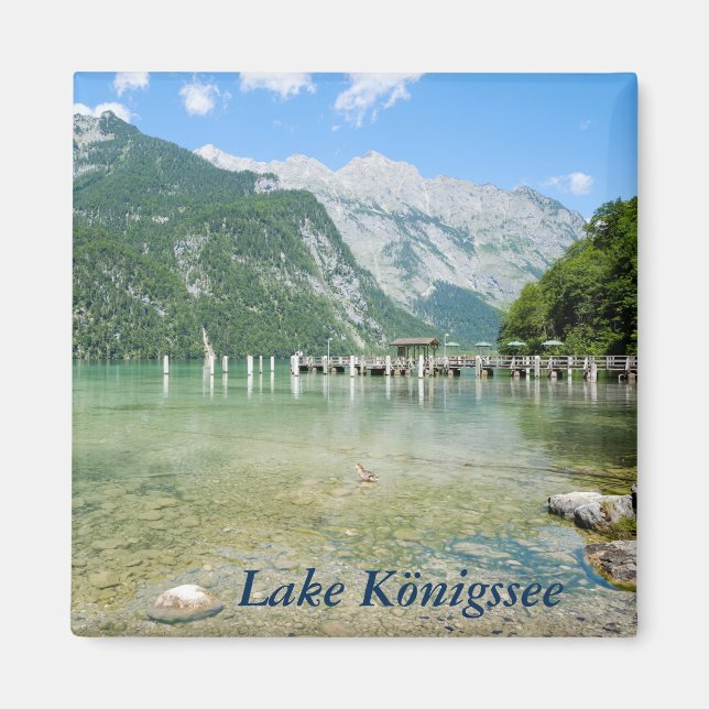 Imán Lago Königssee en Salet (Frente)