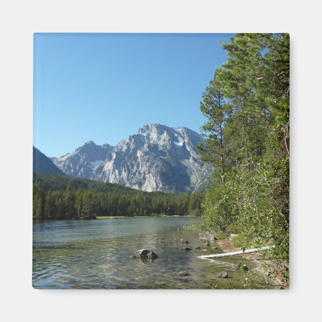 Imán Lago Leigh en el Parque Nacional Grand Teton (Frente)