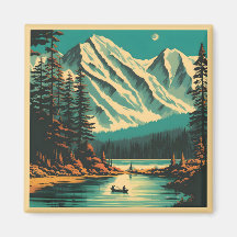 Lago Louise Parque Nacional Banff Retro Viaje