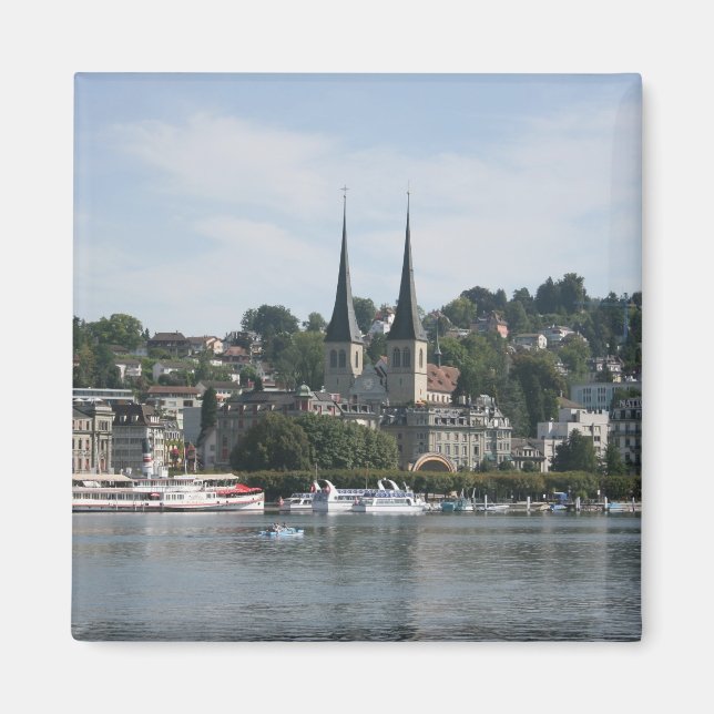 Imán Lago Lucerne, Vierwaldstattersee, Suiza (Frente)