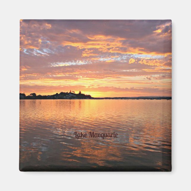 Imán Lago Macquarie, Nueva Gales del Sur, Australia (Frente)