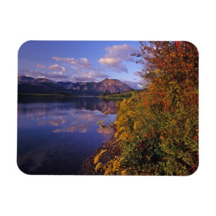 Imán Lago Maskinonge en el Parque Nacional Waterton Lak