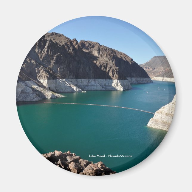 Imán Lago Mead cerca de la represa Hoover (Frente)