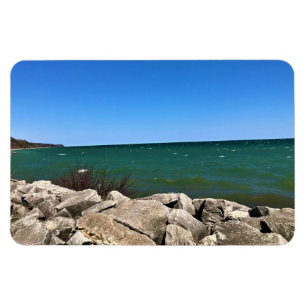 Imán Lago Michigan, Puerto Washington, Wisconsin
