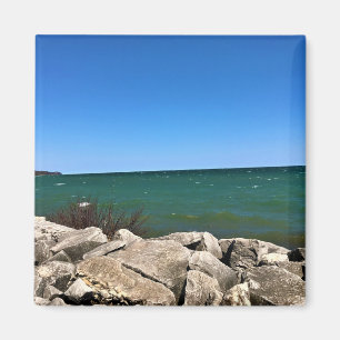 Imán Lago Michigan, Puerto Washington, Wisconsin