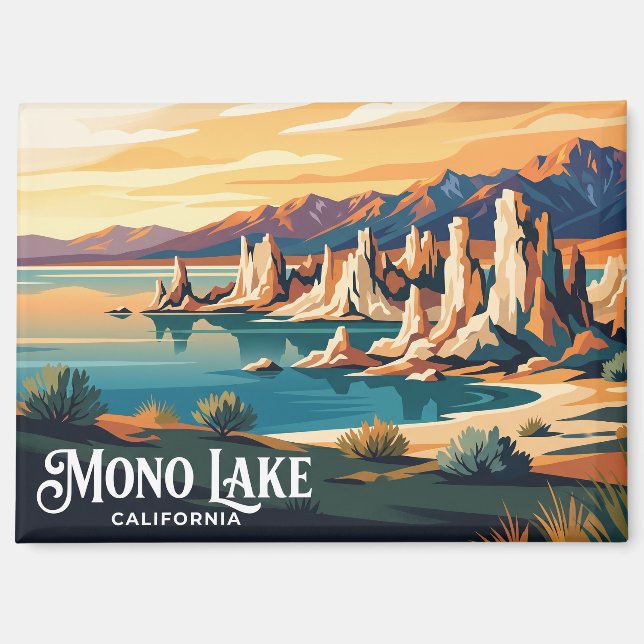 Imán Lago Mono EE. UU. (Anverso)
