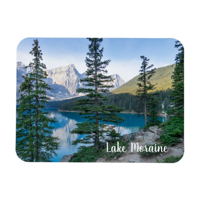 Imán Lago Moraine en Banff Canadá (Horizontal)