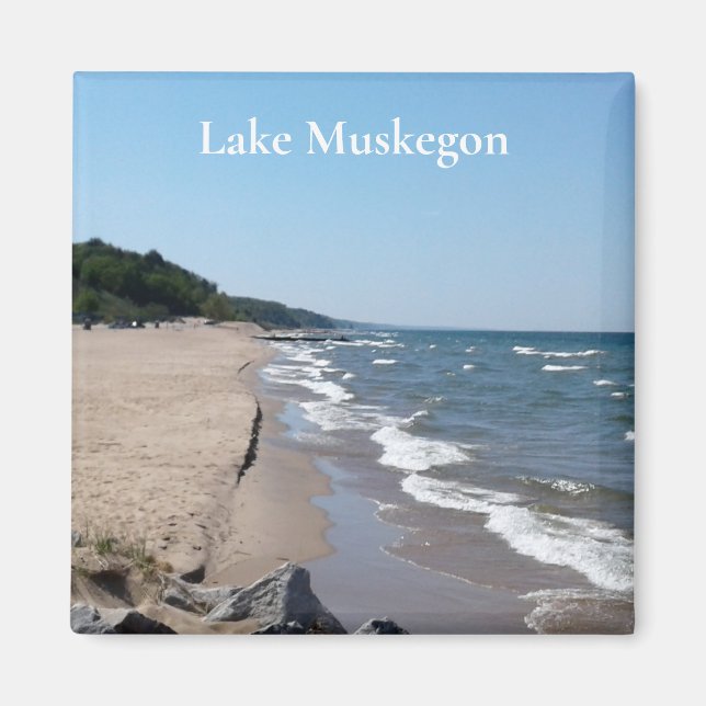 Imán Lago Muskegon (Frente)