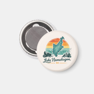 Imán Lago Namakagon, WI