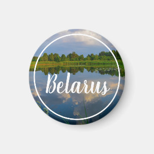 Imán Lago natural Cielo Magnate de Bielorrusia