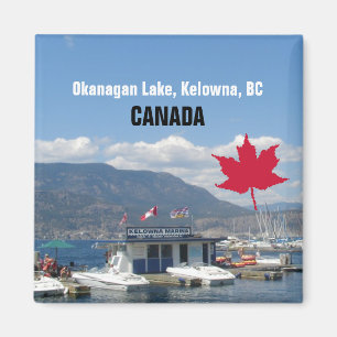 Imán Lago Okanagan, Kelowna, A.C. Canadá