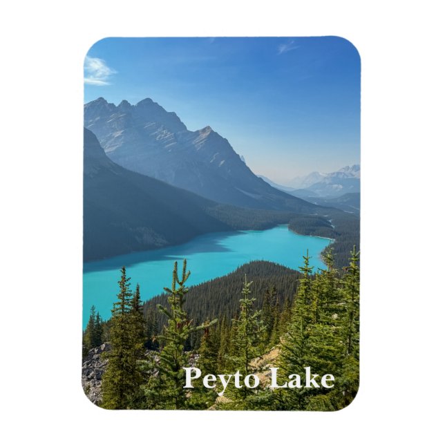 Imán Lago Peyto en Banff Canadá (Vertical)