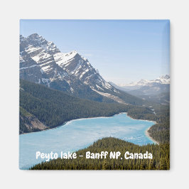 Imán Lago Peyto - Parque Nacional Banff, Alberta, Canad