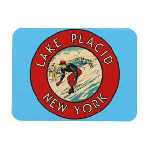 Imán Lago Placid, Nueva York -