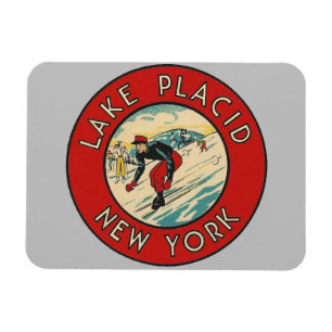 Imán Lago Placid, Nueva York -